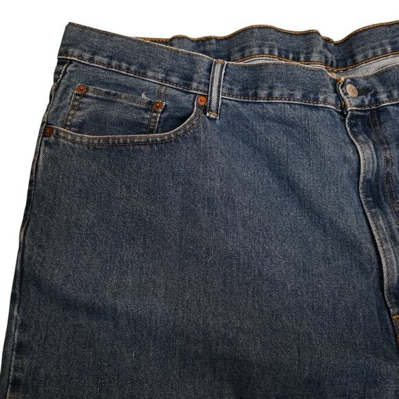 Levi's Men's 48X29 Vintage 550 Relaxed Fit Straight Leg Jean - Picture 6 of 10